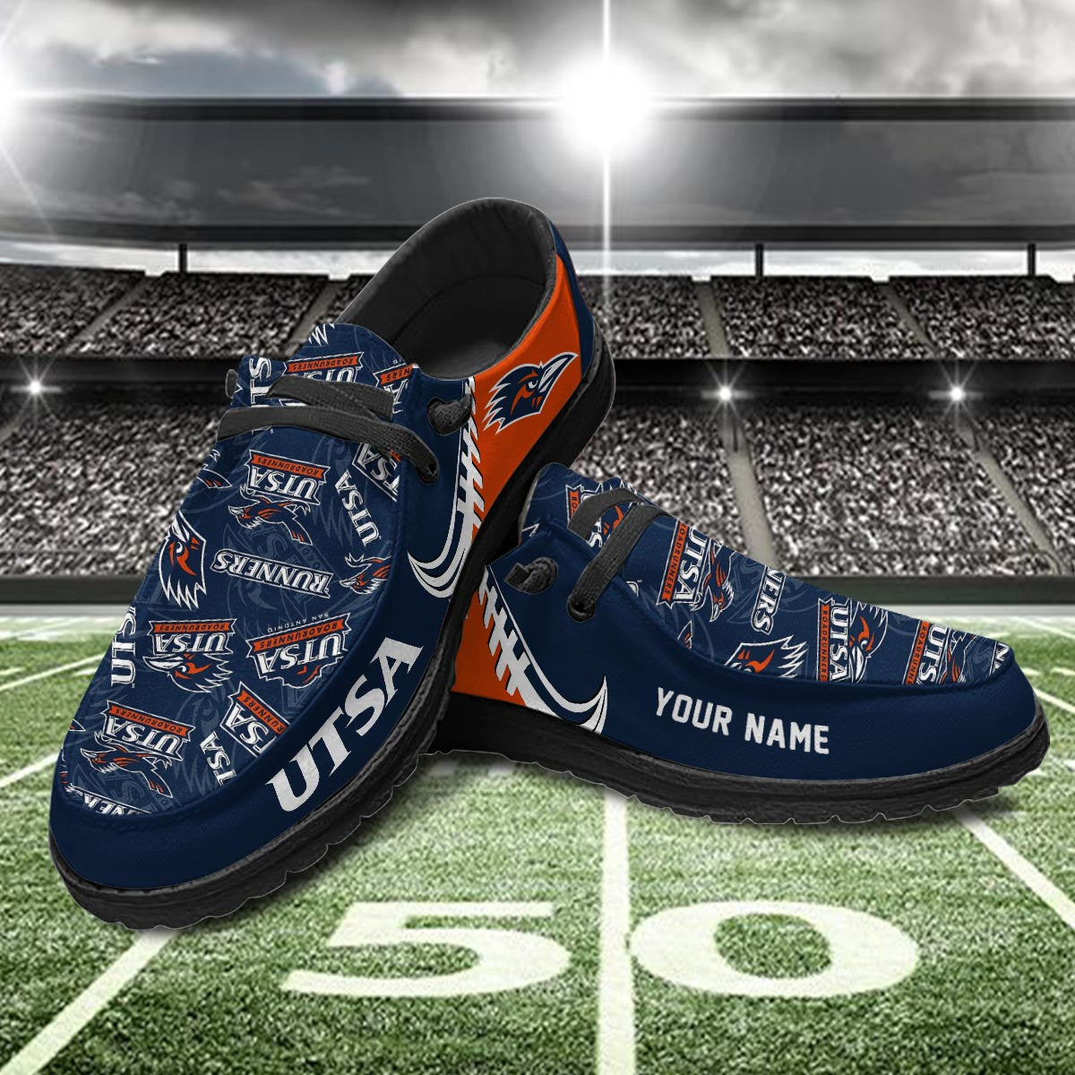 UTSA Roadrunners Lace Up Loafers 2026