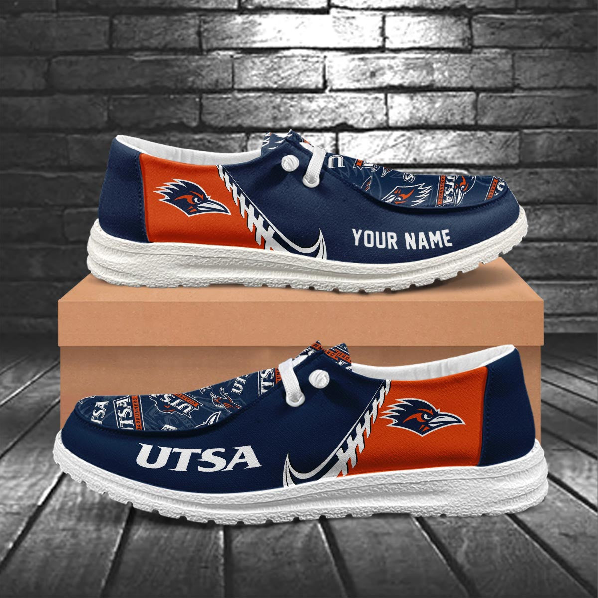 UTSA Roadrunners Lace Up Loafers 2026