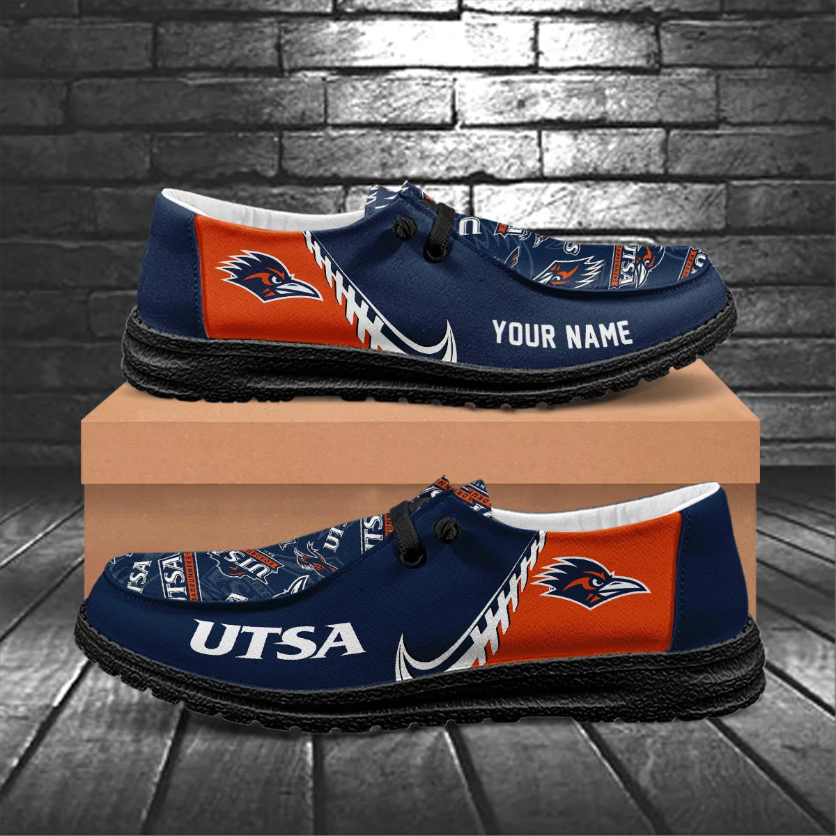 UTSA Roadrunners Lace Up Loafers 2026