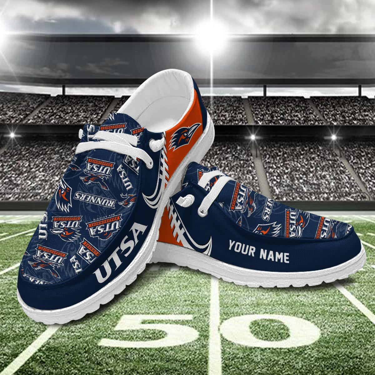 UTSA Roadrunners Lace Up Loafers 2026