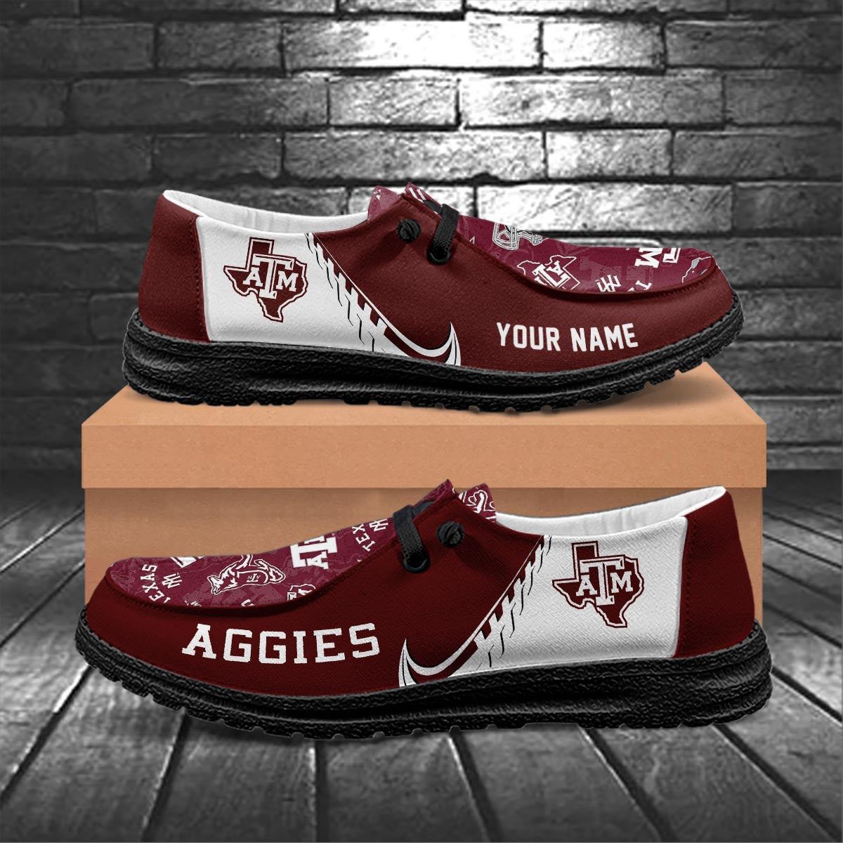 Texas A&M Aggies Lace Up Loafers 2026
