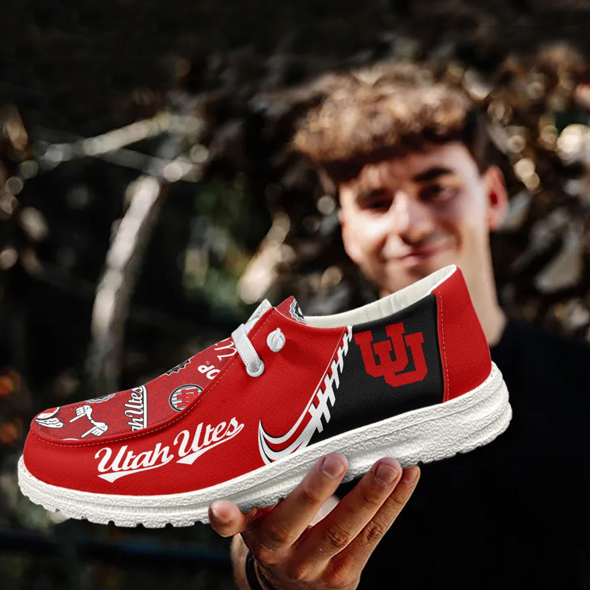Utah Utes Lace Up Loafers 2026