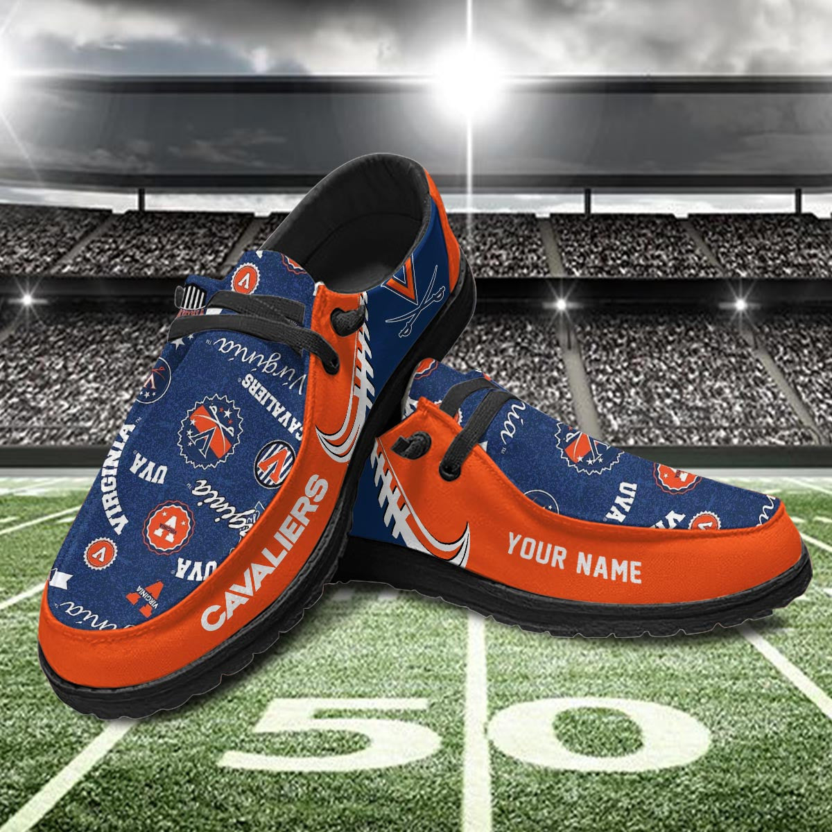 Virginia Cavaliers Lace Up Loafers 2026