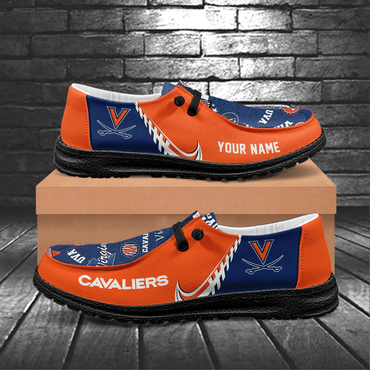 Virginia Cavaliers Lace Up Loafers 2026