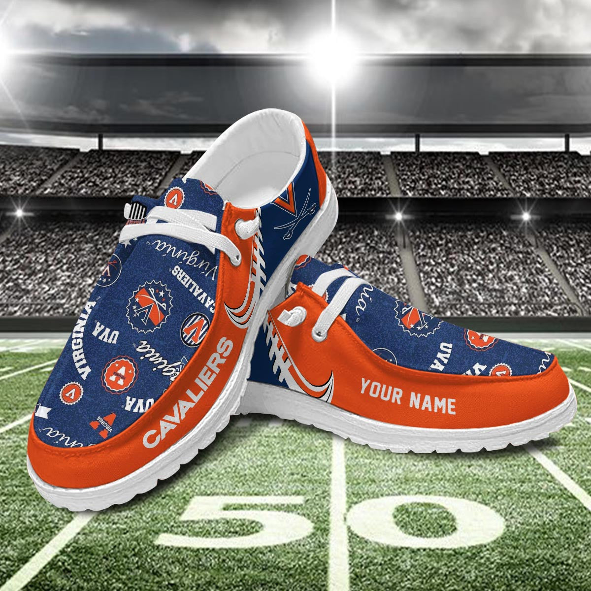 Virginia Cavaliers Lace Up Loafers 2026