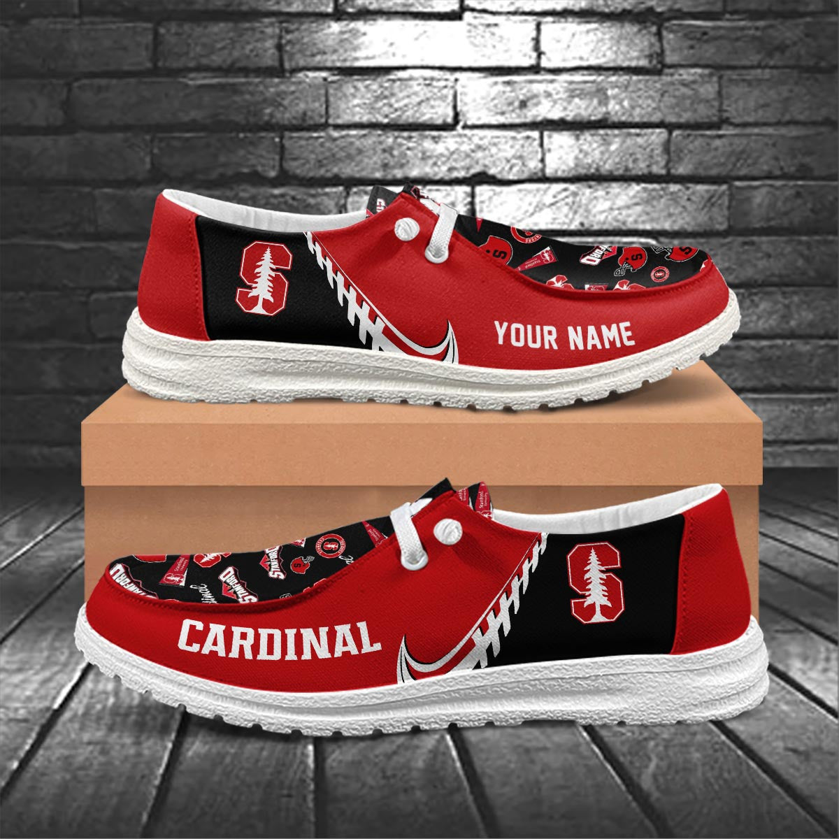 Stanford Cardinal Lace Up Loafers 2026