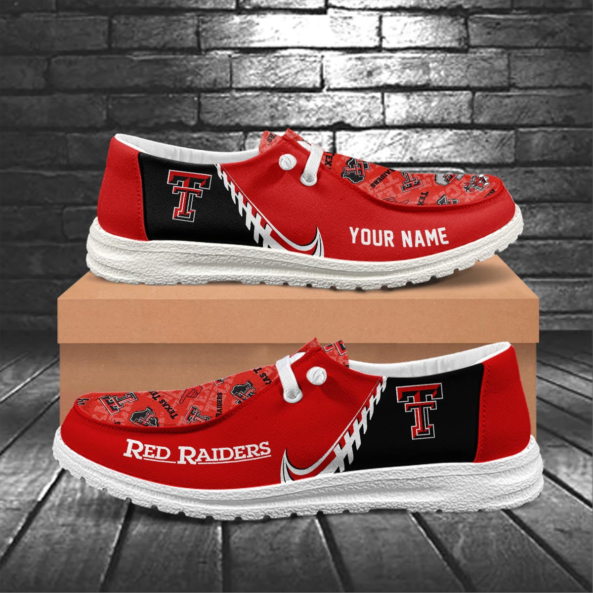 Texas Tech Red Raiders Lace Up Loafers 2026