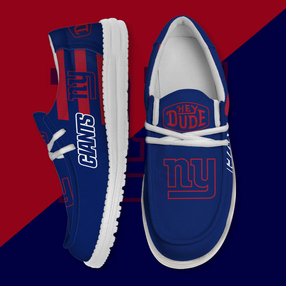 New York Giants Lace Up Loafers 2026