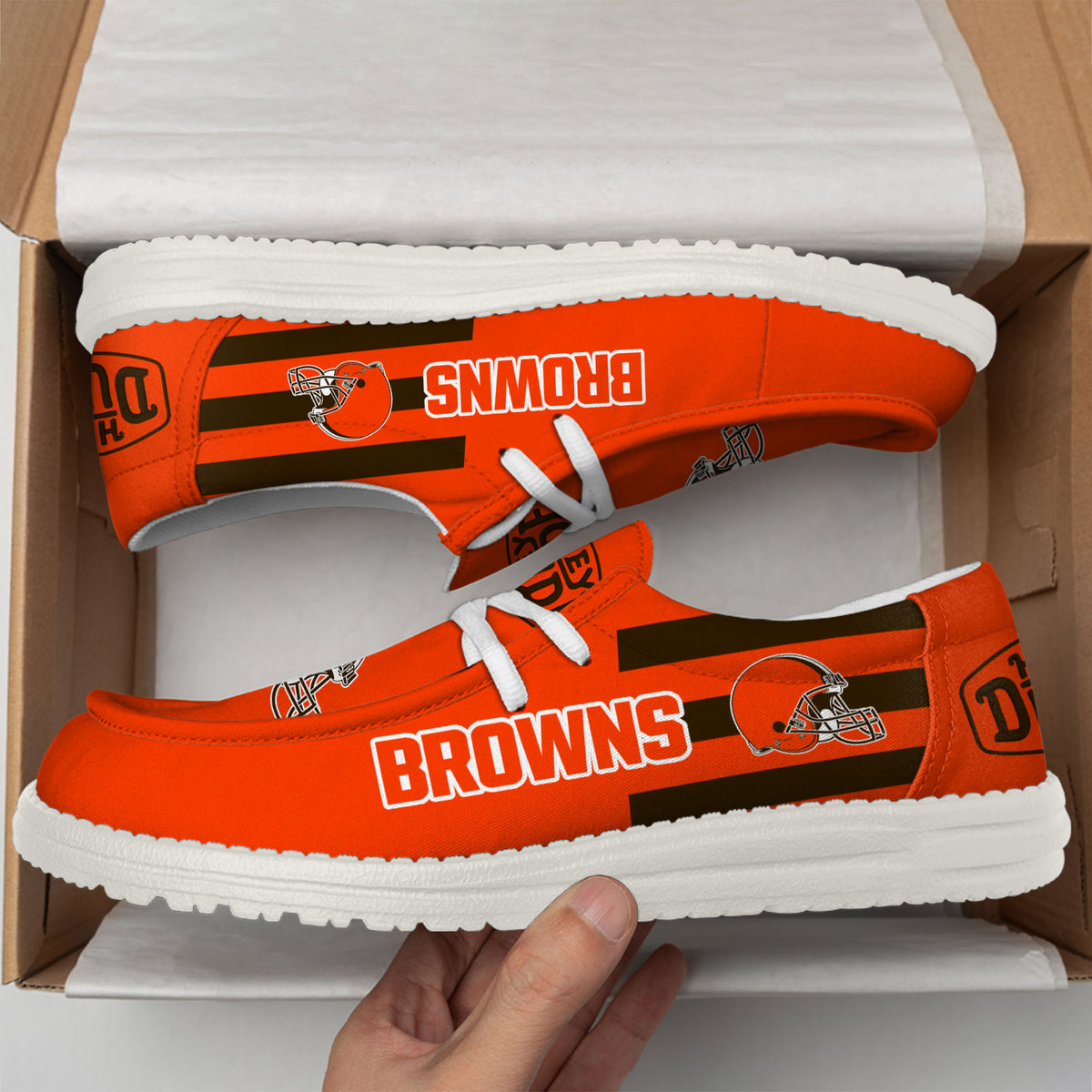 Cleveland Browns Lace Up Loafers 2026