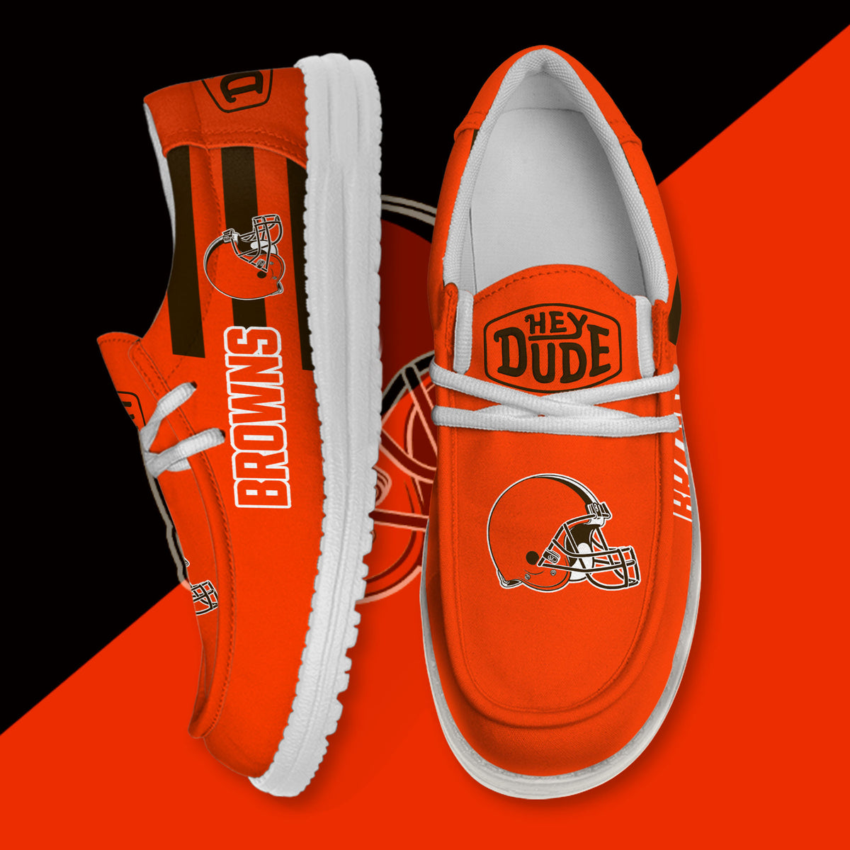 Cleveland Browns Lace Up Loafers 2026