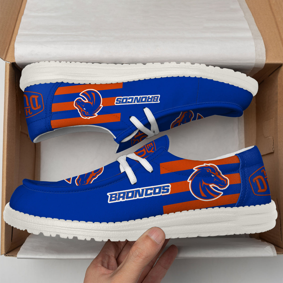Boise State Broncos Lace Up Loafers 2026
