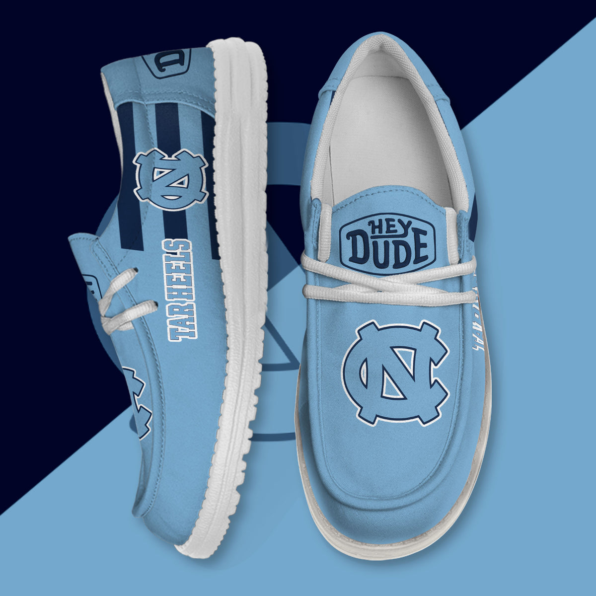 North Carolina Tar Heels Lace Up Loafers 2026
