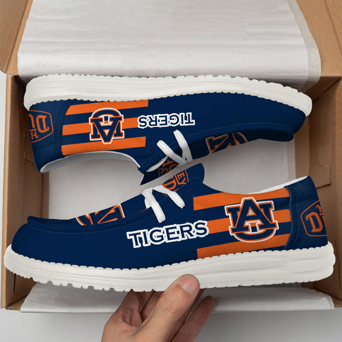 Auburn Tigers Lace Up Loafers 2026