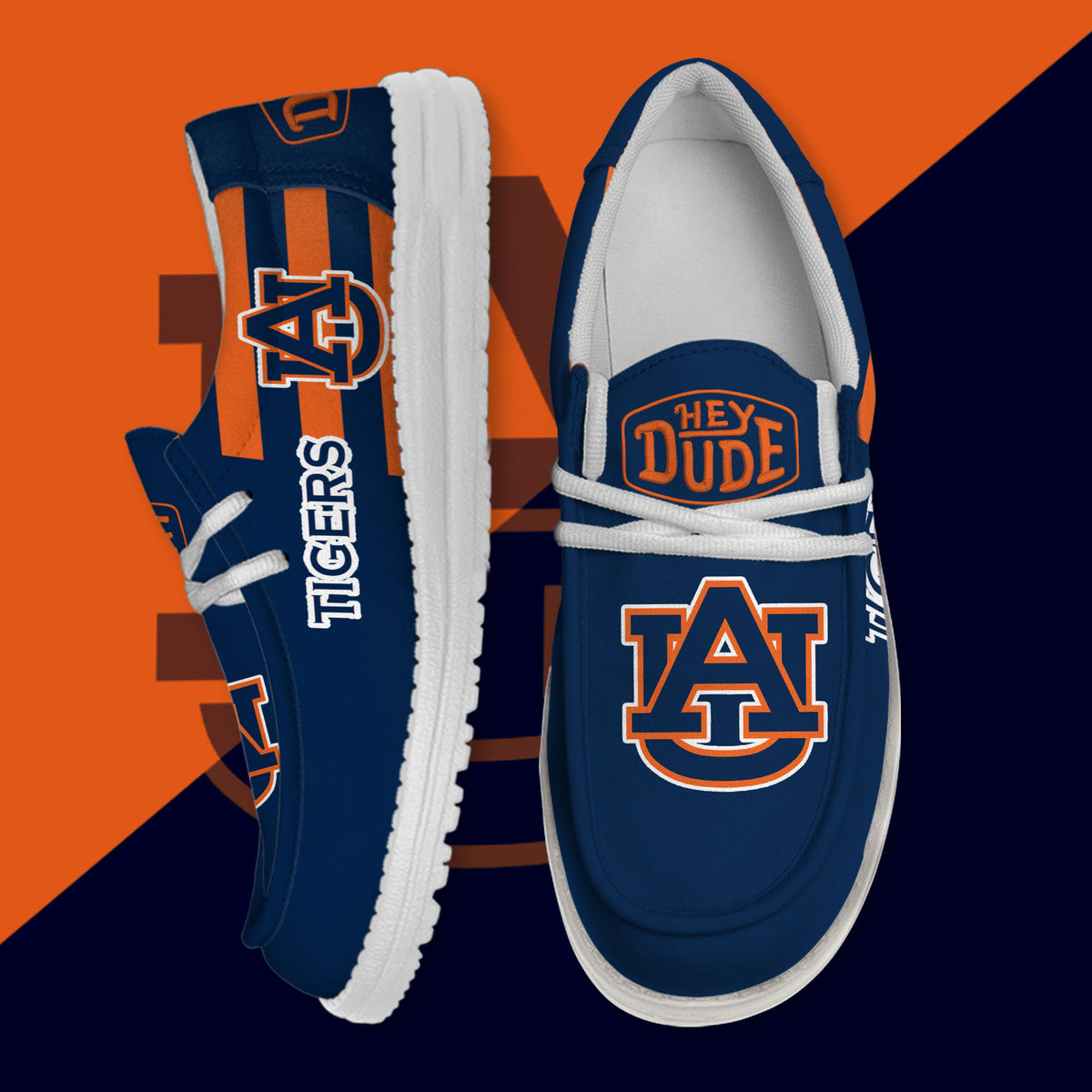 Auburn Tigers Lace Up Loafers 2026