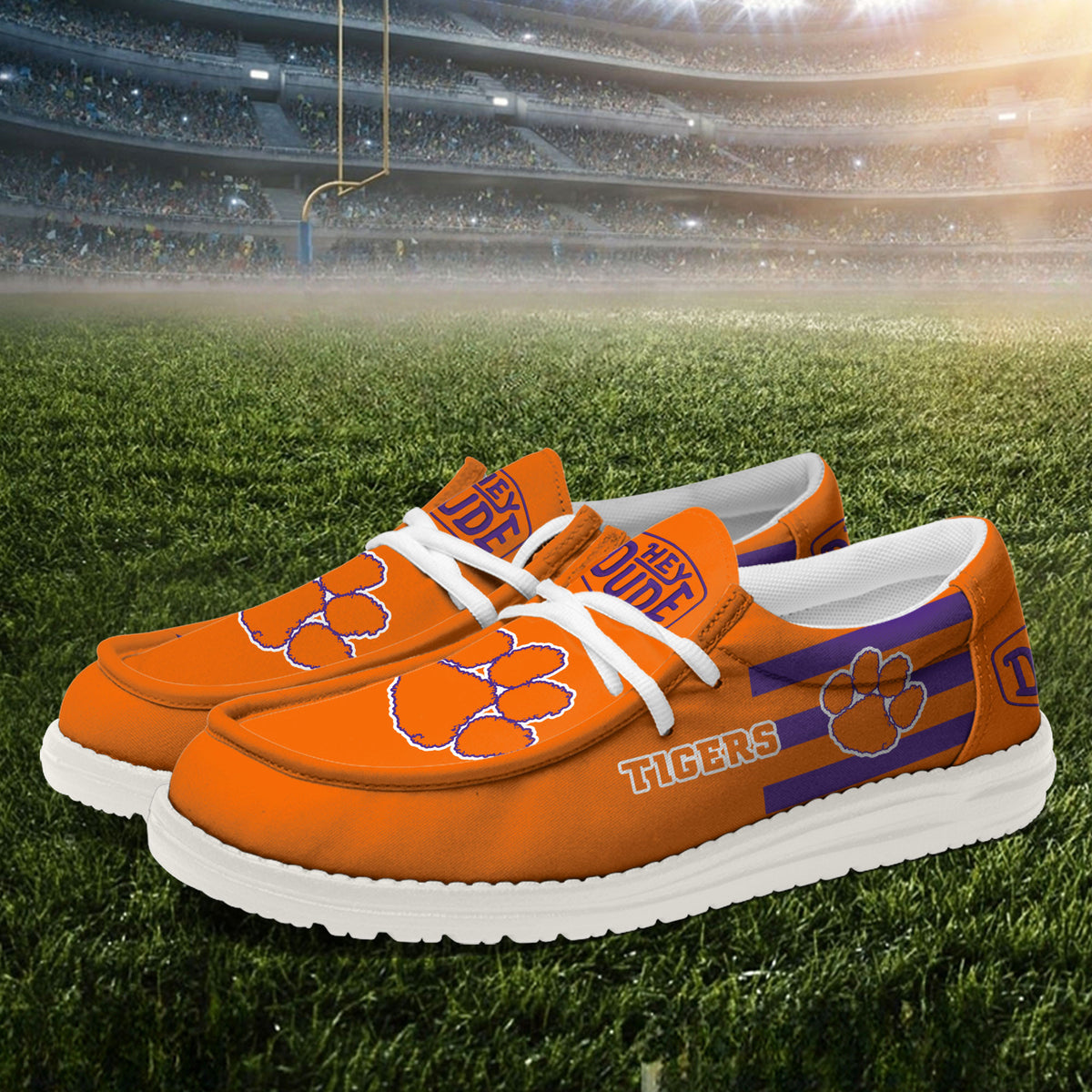 Clemson Tigers Lace Up Loafers 2026