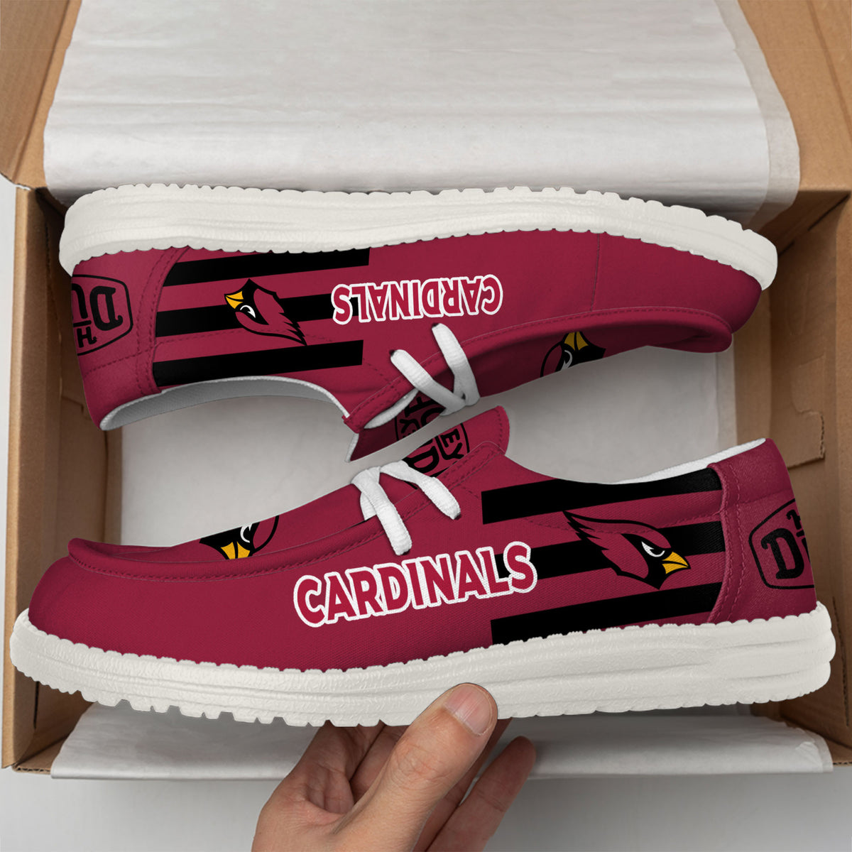 Arizona Cardinals Lace Up Loafers 2026