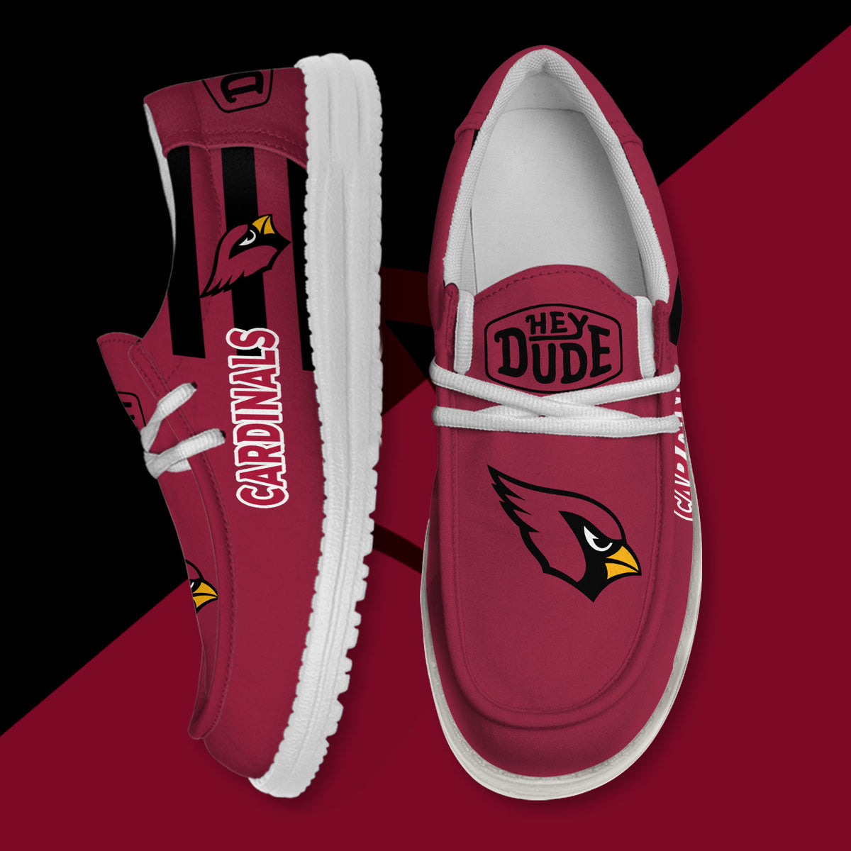 Arizona Cardinals Lace Up Loafers 2026