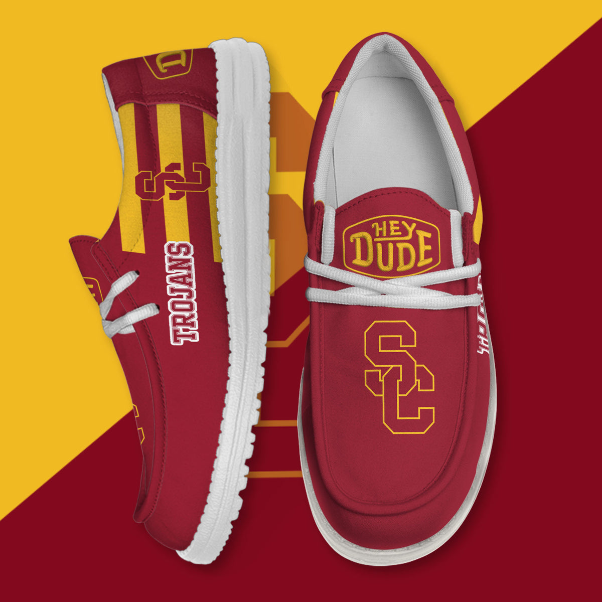 USC Trojans Lace Up Loafers 2026