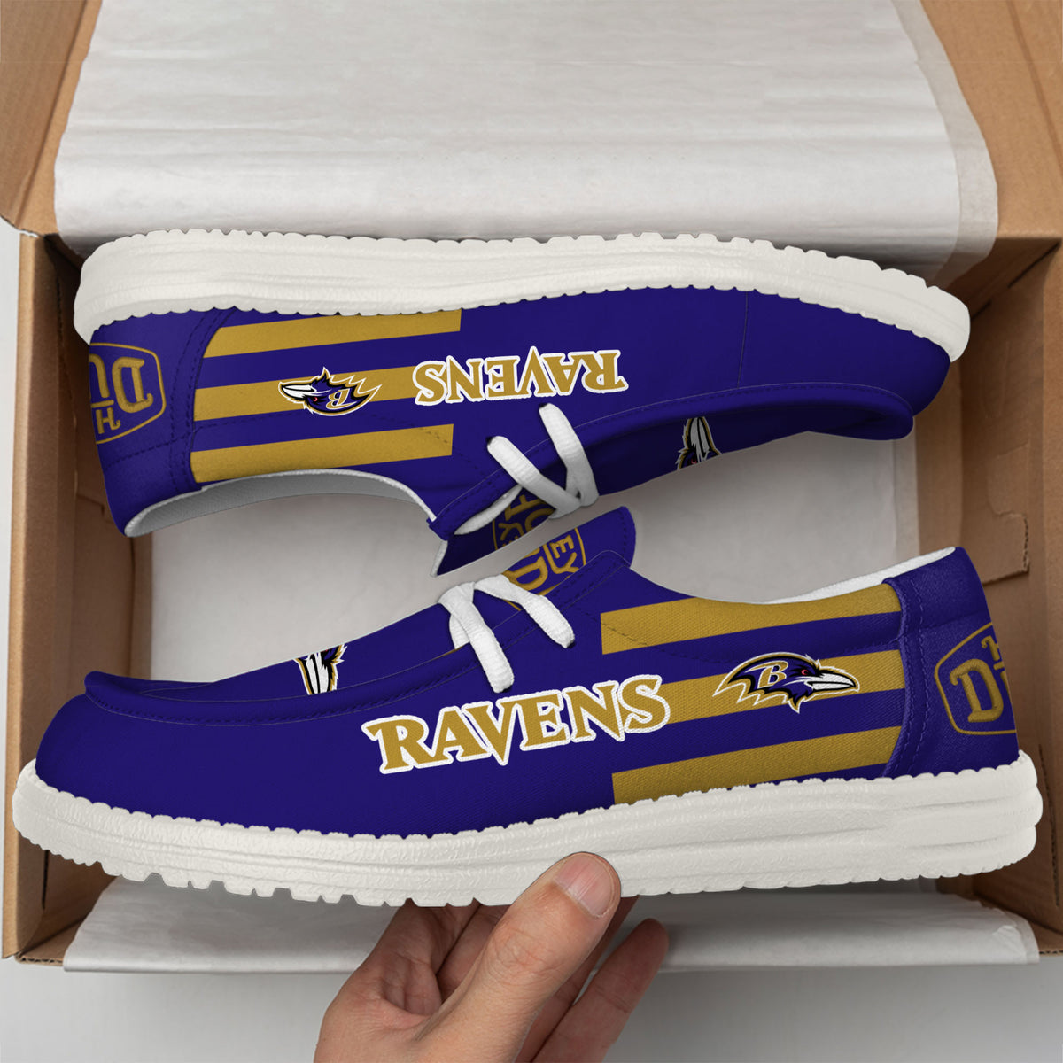 Baltimore Ravens Lace Up Loafers 2026