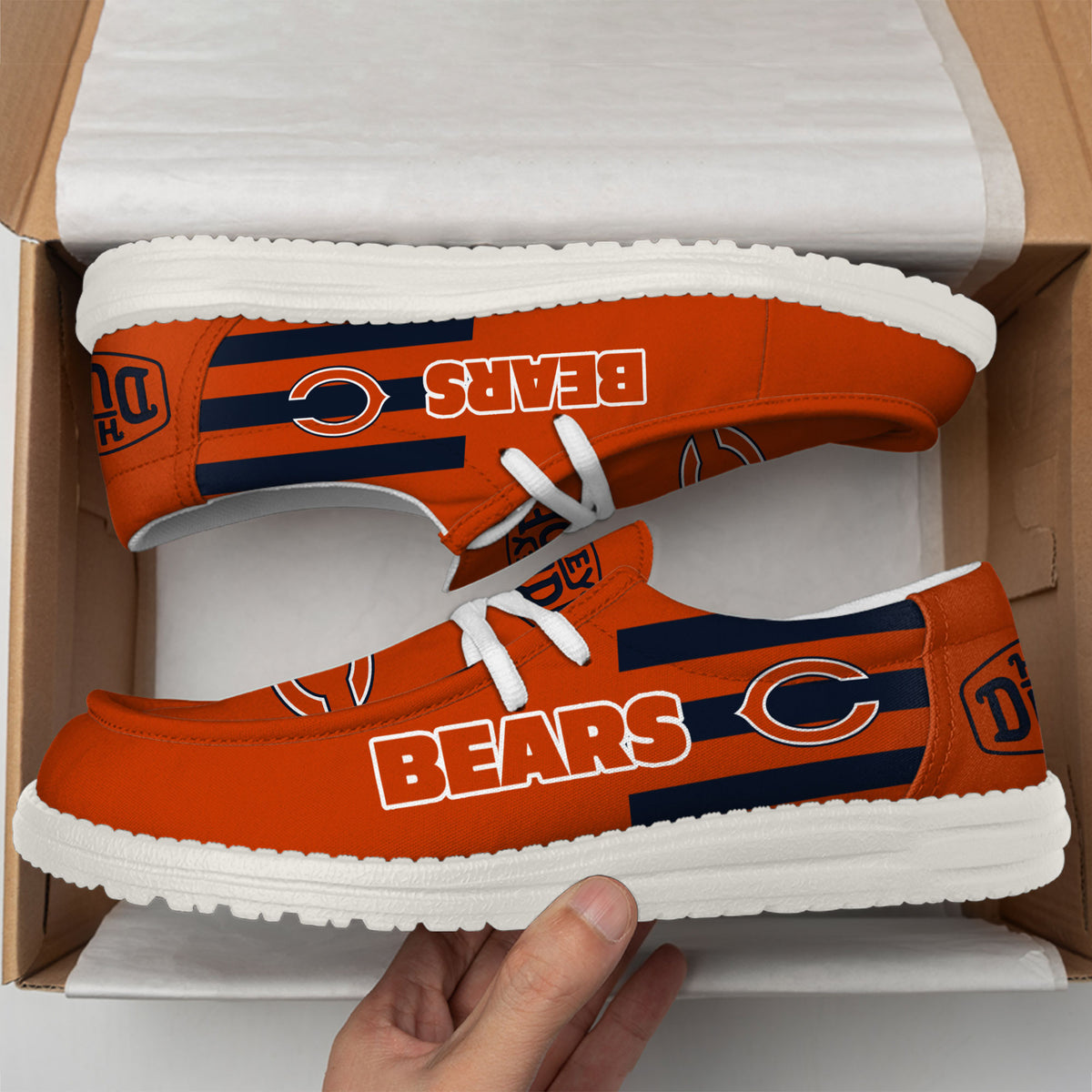 Chicago Bears Lace Up Loafers 2026