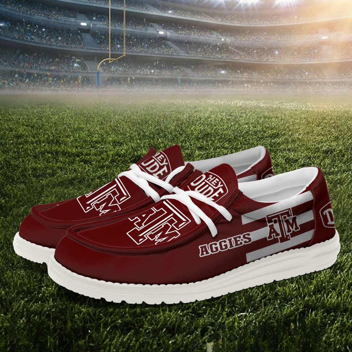 Texas A&M Aggies Lace Up Loafers 2026
