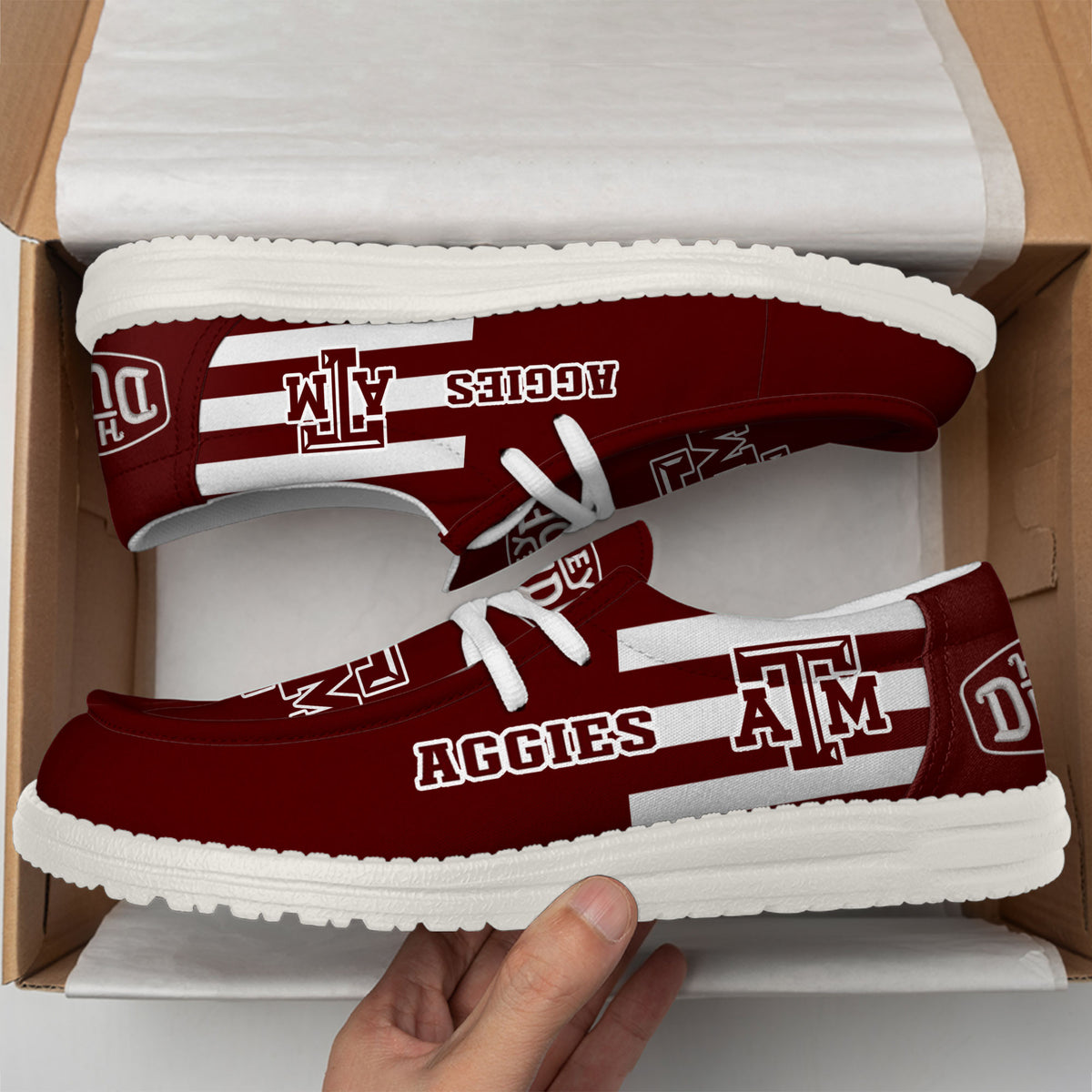 Texas A&M Aggies Lace Up Loafers 2026