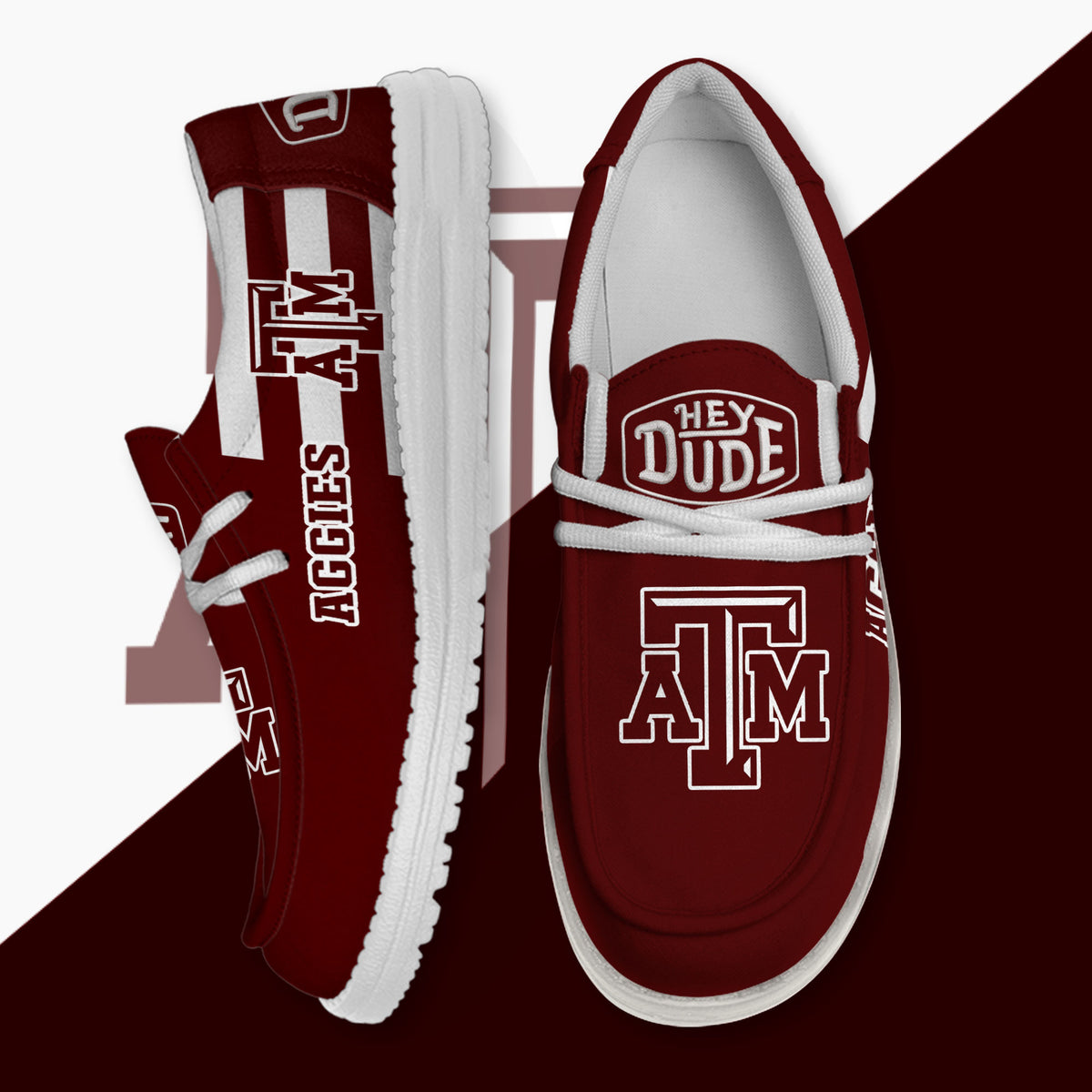 Texas A&M Aggies Lace Up Loafers 2026