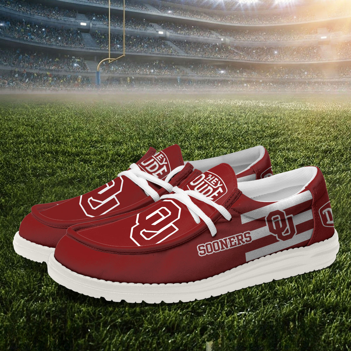 Oklahoma Sooners Lace Up Loafers 2026