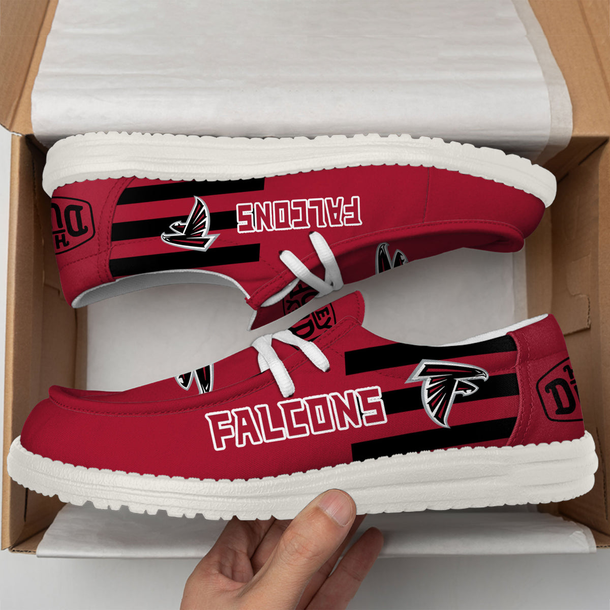 Atlanta Falcons Lace Up Loafers 2026