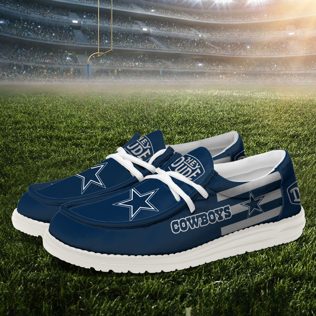 Dallas Cowboys Lace Up Loafers 2026