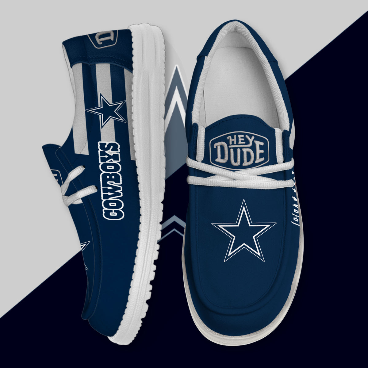 Dallas Cowboys Lace Up Loafers 2026