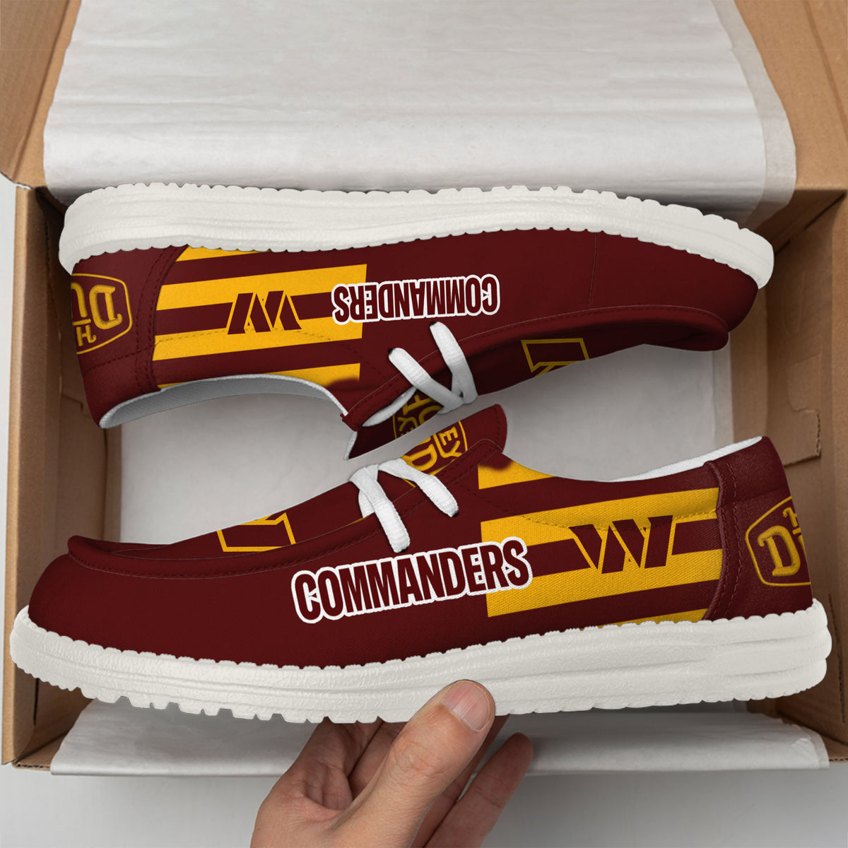 Washington Commanders Lace Up Loafers 2026
