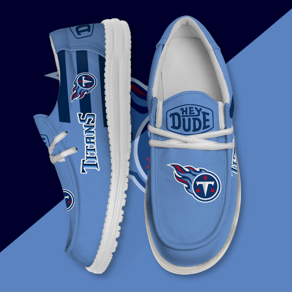 Tennessee Titans Lace Up Loafers 2026