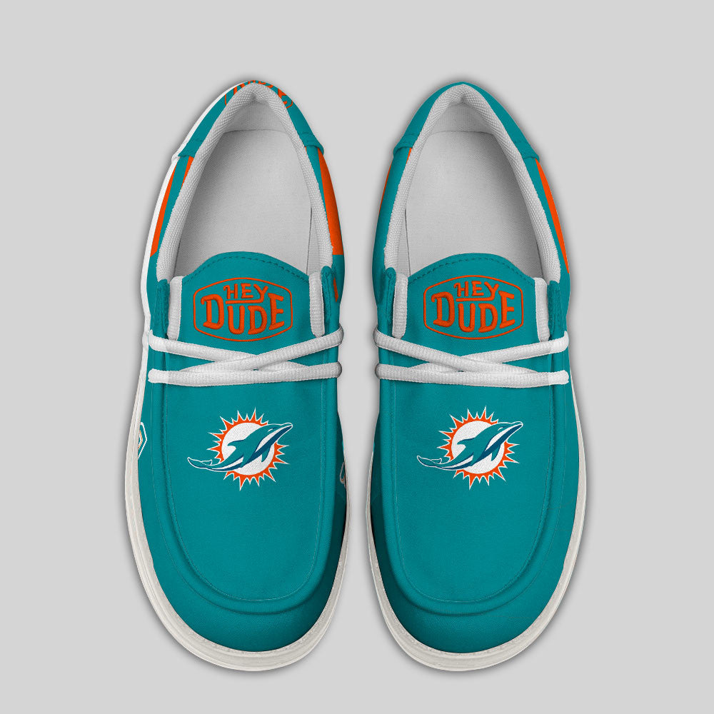 Miami Dolphins Lace Up Loafers 2026