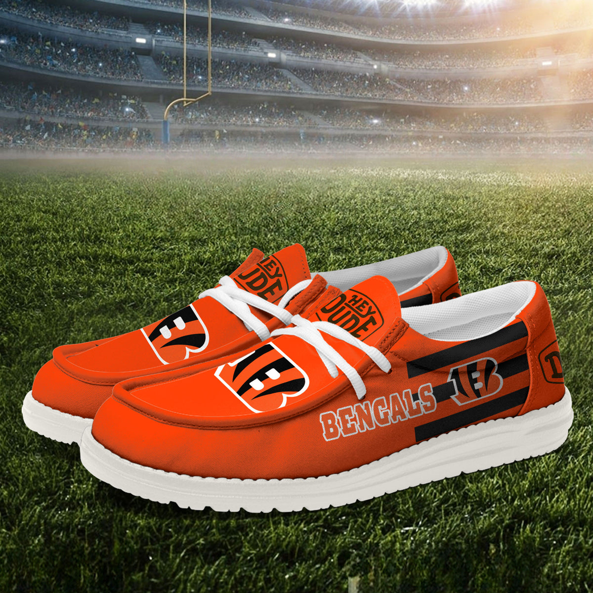 Cincinnati Bengals Lace Up Loafers 2026