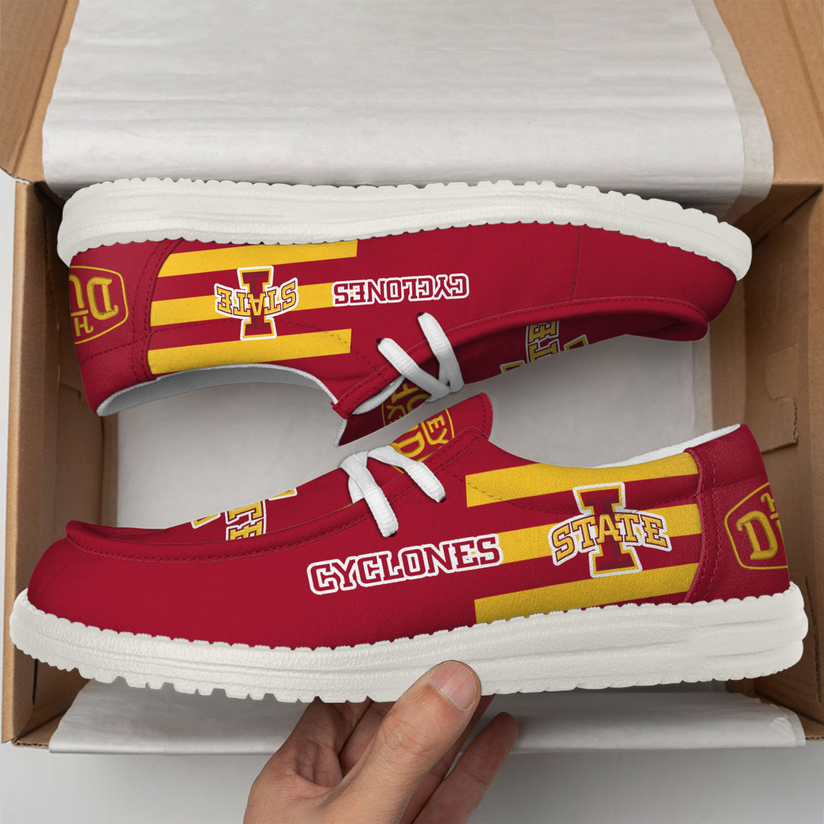 Iowa State Cyclones Lace Up Loafers 2026