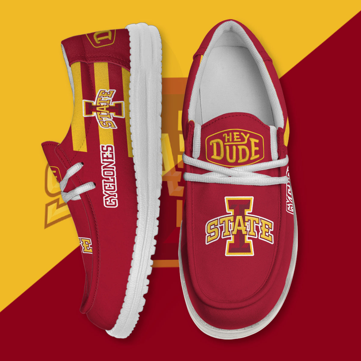 Iowa State Cyclones Lace Up Loafers 2026