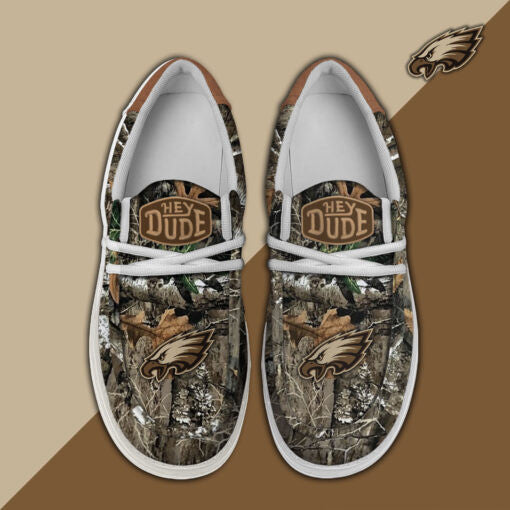 Healalio Philadelphia Eagles Lace Up Loafers 2026