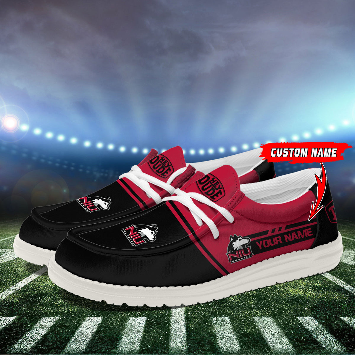 Northern Illinois Huskies Lace Up Loafers 2026