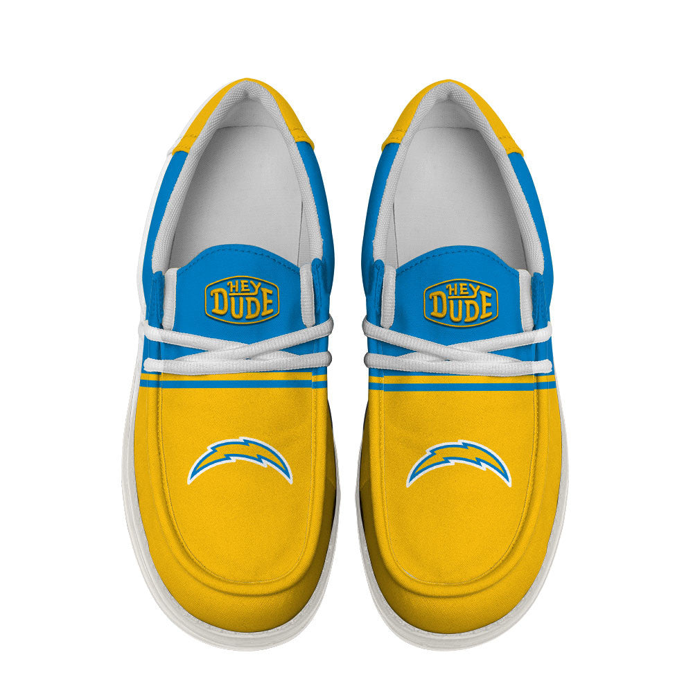 Healalio Los Angeles Chargers Lace Up Loafers 2026