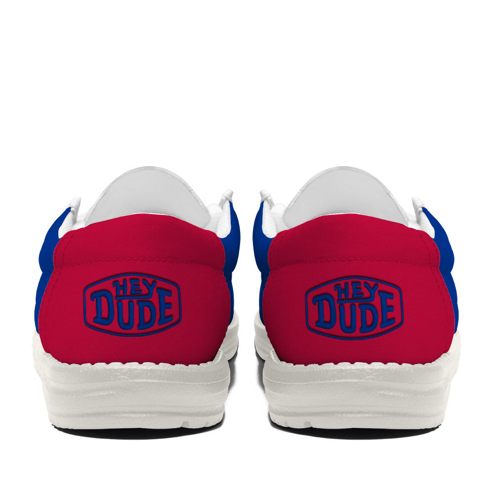 Healalio Buffalo Bills Lace Up Loafers 2026