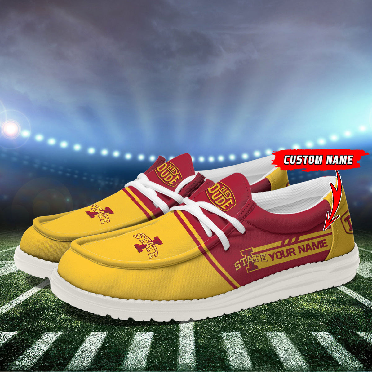 Iowa State Cyclones Lace Up Loafers 2026