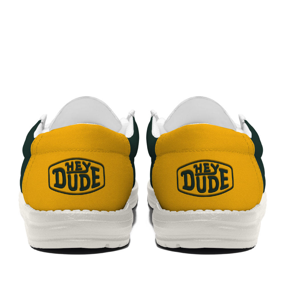 Healalio Green Bay Packers Lace Up Loafers 2026