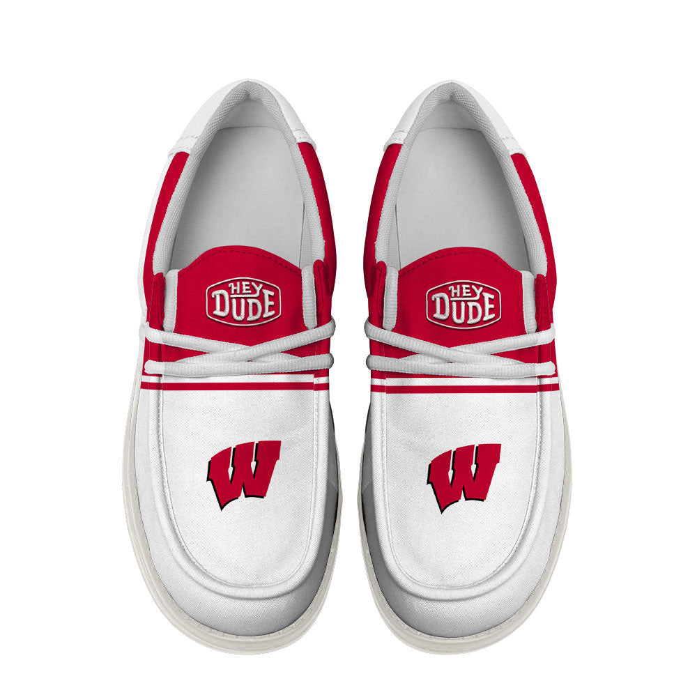 Wisconsin Badgers Lace Up Loafers 2026