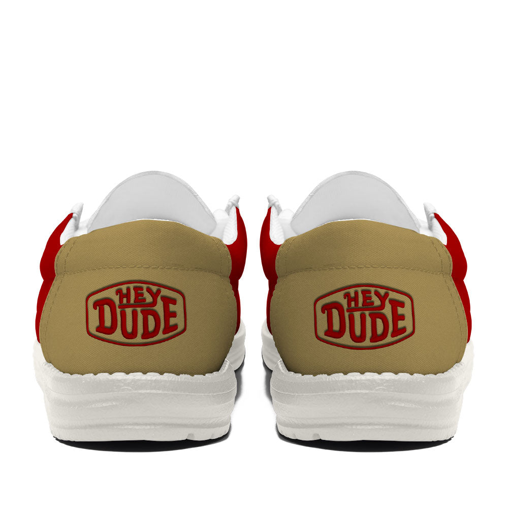 Healalio San Francisco 49ers Lace Up Loafers 2026