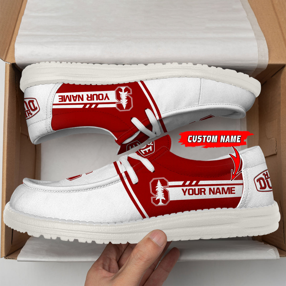 Stanford Cardinal Lace Up Loafers 2026