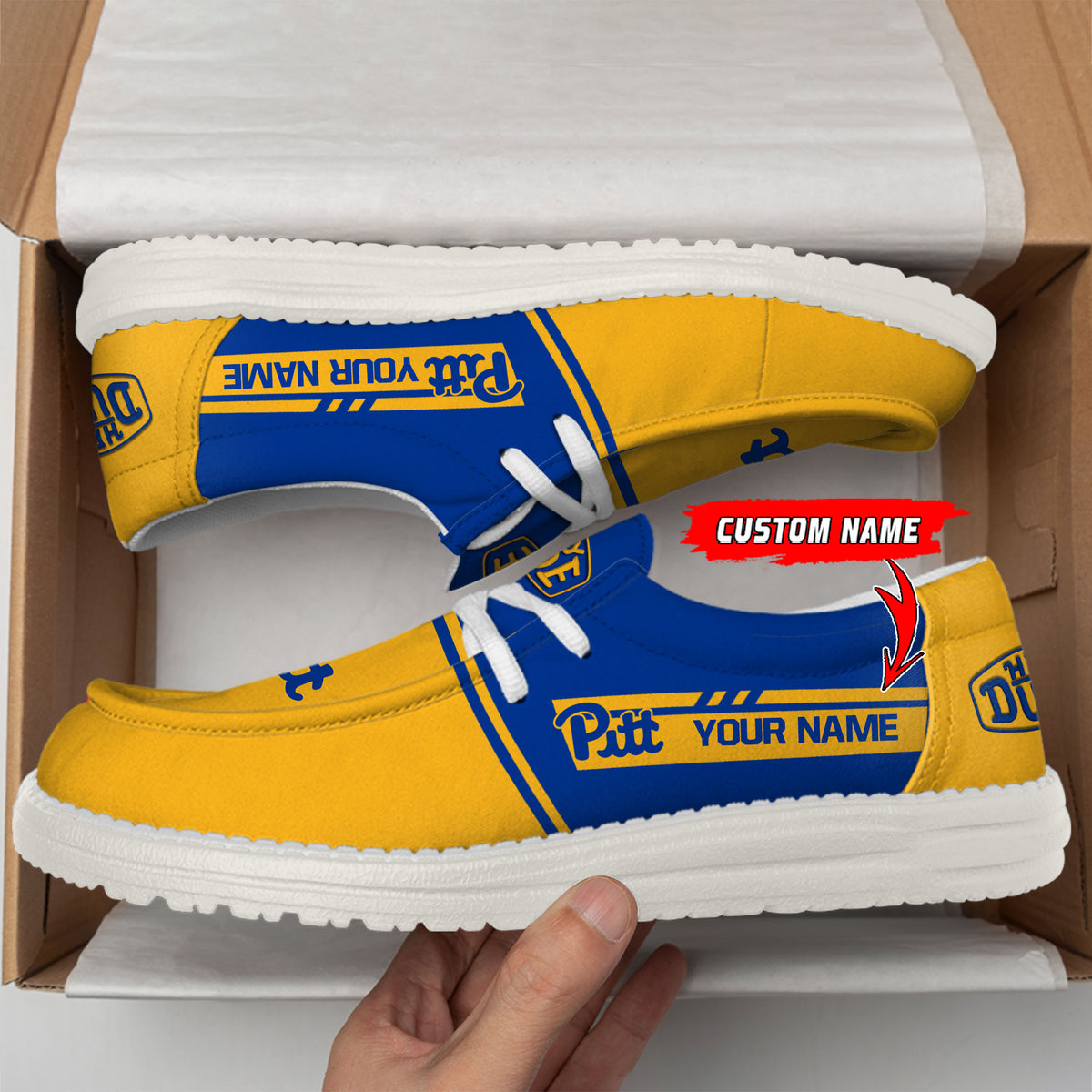 Pittsburgh Panthers Lace Up Loafers 2026