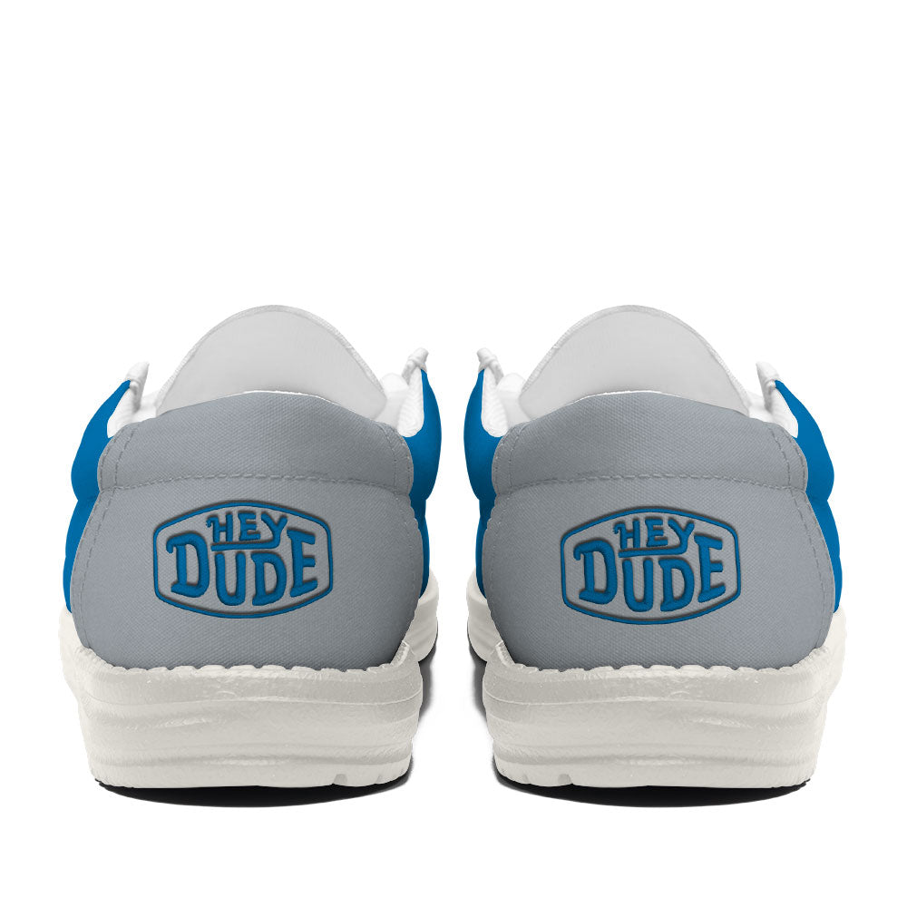 Healalio Detroit Lions Lace Up Loafers 2026