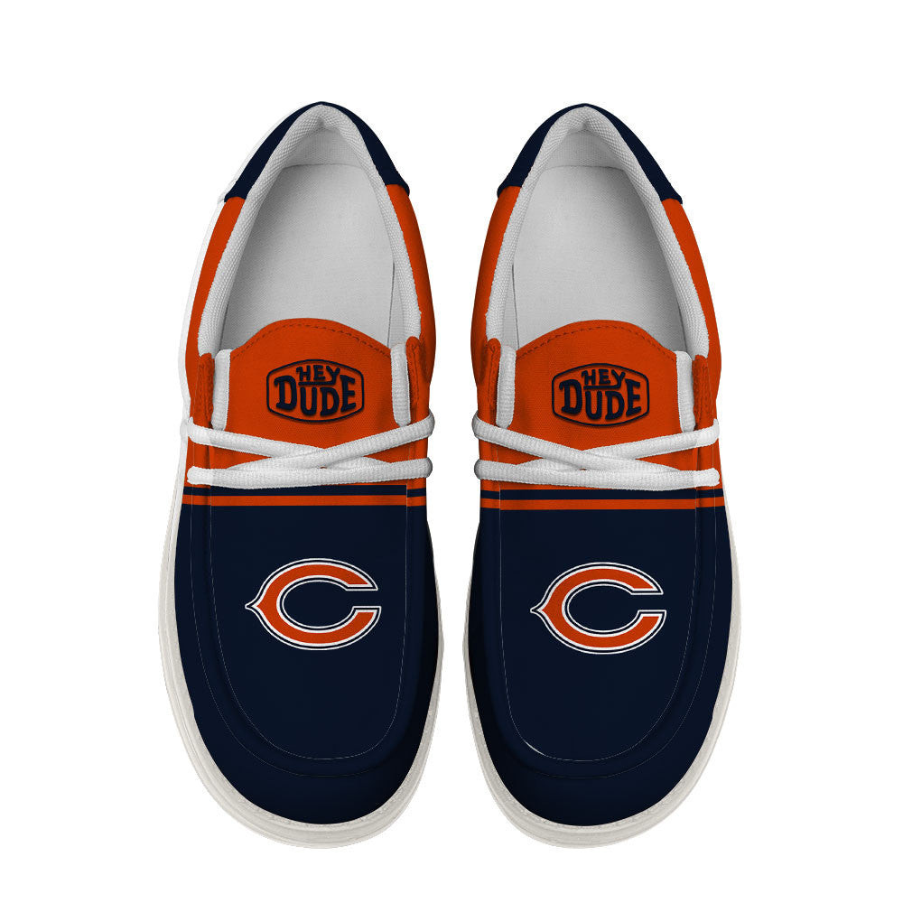 Healalio Chicago Bears Lace Up Loafers 2026