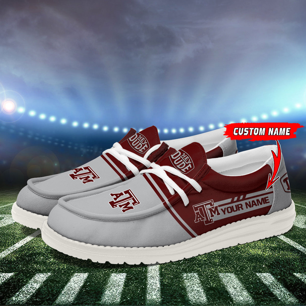 Texas A&M Aggies Lace Up Loafers 2026